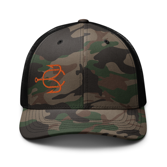 Big Chunck x Crux Co. Camo Trucker Hat