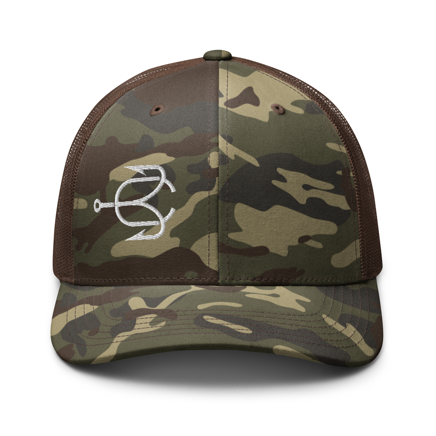 Big Chunck x Crux Co. Camo Trucker Hat