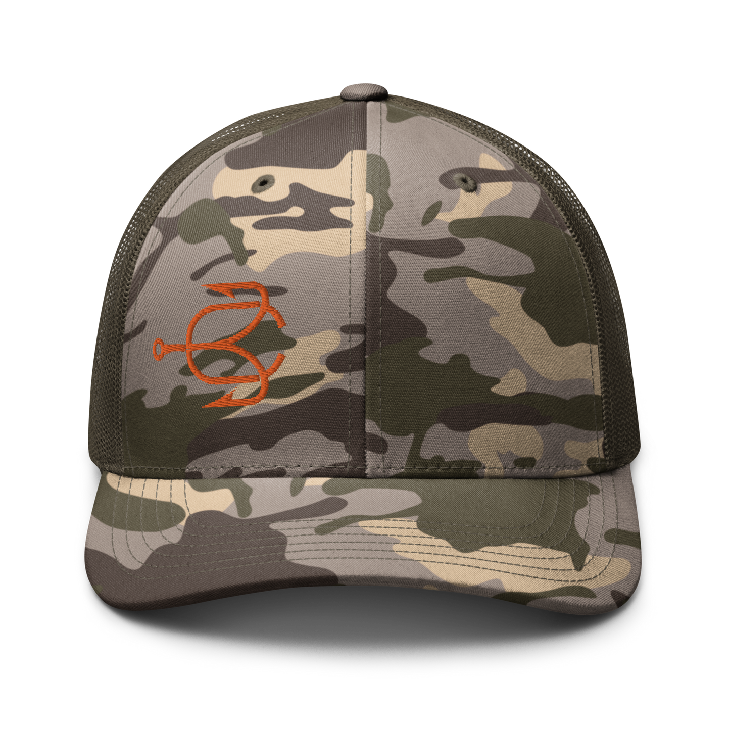 Big Chunck x Crux Co. Camo Trucker Hat